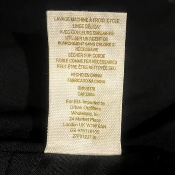 Free People We The Free Size 2 Jacket Parka Utility Snap Zip Pockets - Picture 11 of 13